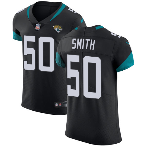 Personalized Jaguars #50 Telvin Smith Black Team Color Men’s Stitched NFL Untouchable Elite Jersey