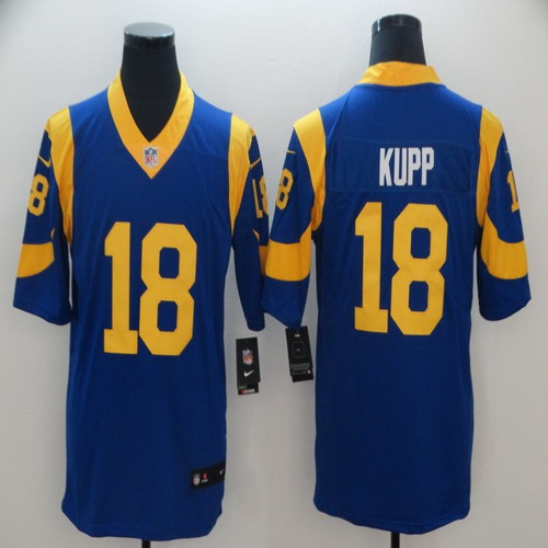 Personalized Rams 18 Cooper Kupp Royal Untouchable Limited Jersey