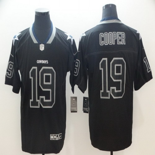 Personalized Cowboys 19 Amari Cooper Black Shadow Legend Limited Jersey
