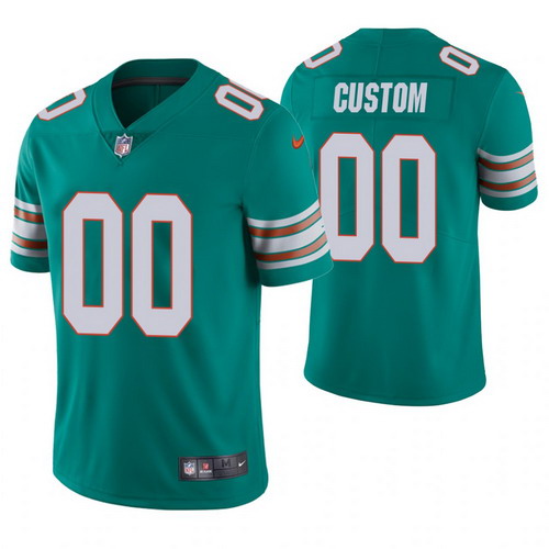Personalized Miami Dolphins Aqua Untouchable Limited Jersey