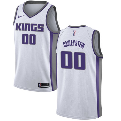 Personalized Kings #00 Willie Cauley-Stein White NBA Swingman Association Edition Jersey