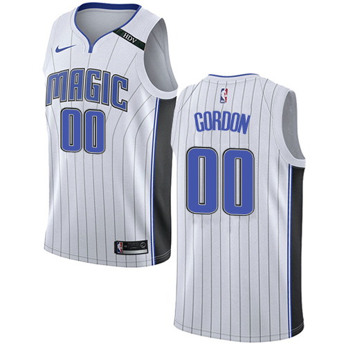 Personalized Magic #00 Aaron Gordon White NBA Swingman Association Edition Jersey