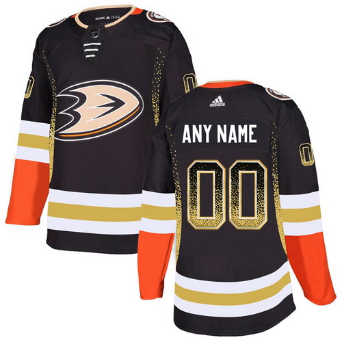 Personalized Anaheim Ducks Black Men’sized Drift Fashion Jersey