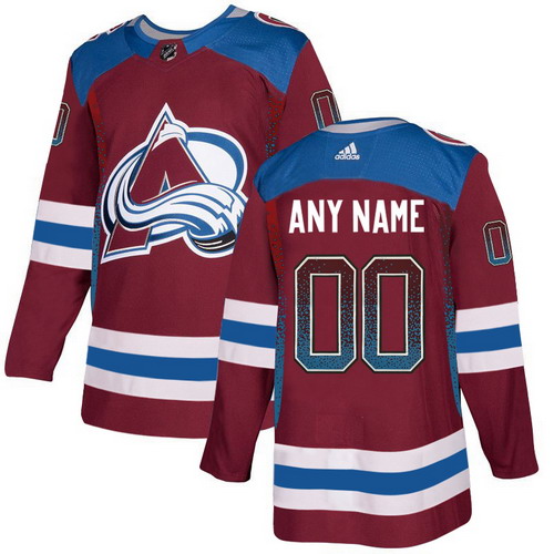 Personalized Colorado Avalanche Red Men’sized Drift Fashion Jersey