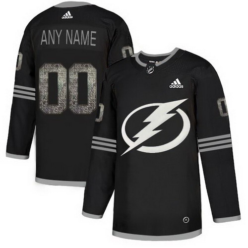 Personalized Lightning Black Shadow Logo Print Men’sized Jersey
