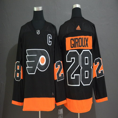 Personalized Flyers 28 Claude Giroux Black Alternate Jersey