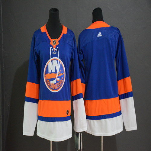 Personalized Youth Islanders Blank Blue Youth Jersey