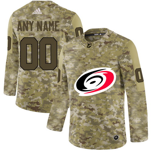 Personalized Carolina Hurricanes Camo Men’sized Jersey