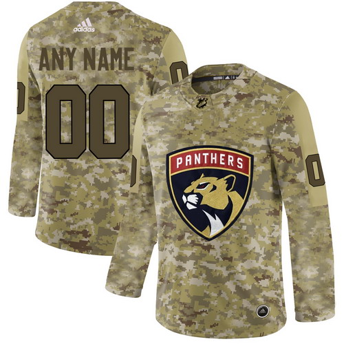 Personalized Florida Panthers Camo Men’sized Jersey