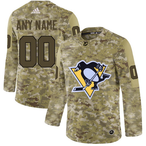 Personalized Pittsburgh Penguins Camo Men’sized Jersey