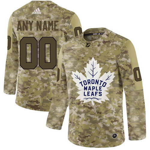 Personalized Toronto Maple Leafs Camo Men’sized Jersey