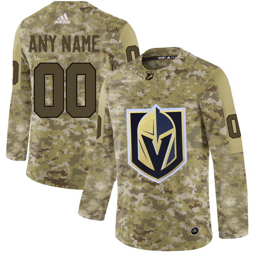 Personalized Vegas Golden Knights Camo Men’sized Jersey