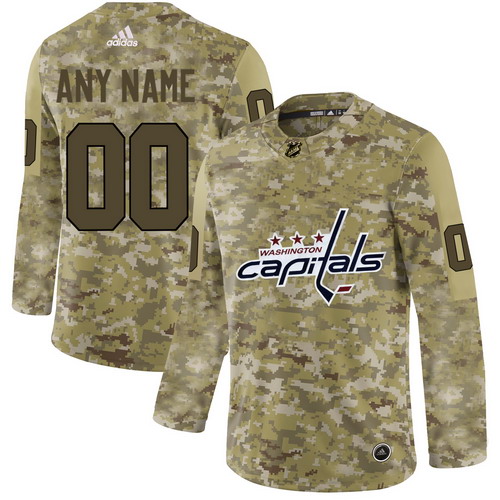 Personalized Washington Capitals Camo Men’sized Jersey