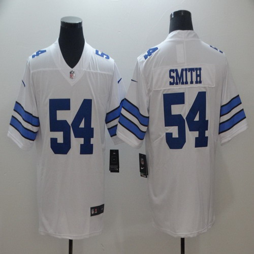 Personalized Cowboys 54 Jaylon Smith White Untouchable Limited Jersey