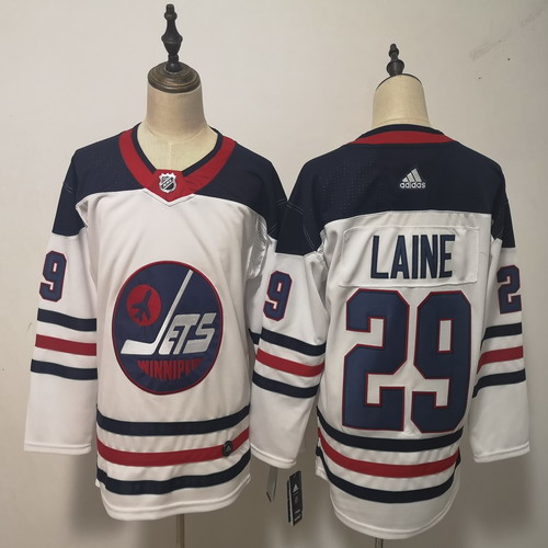 Personalized Winnipeg Jets 29 Patrik Laine White Breakaway Heritage Jersey