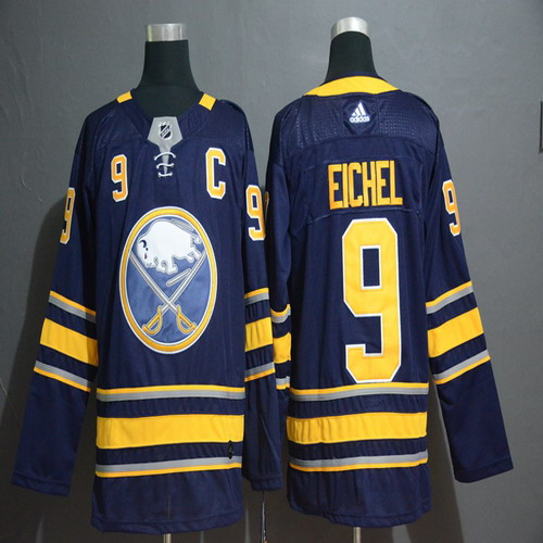Personalized Sabres 9 Jack Eichel Navy Jersey
