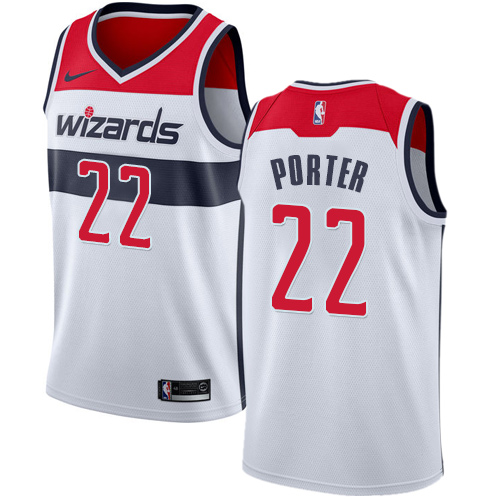 Personalized Wizards #22 Otto Porter White NBA Swingman Association Edition Jersey