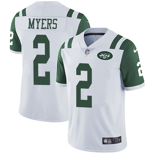 Personalized Jets #2 Jason Myers White Youth Stitched NFL Untouchable Limited Jersey