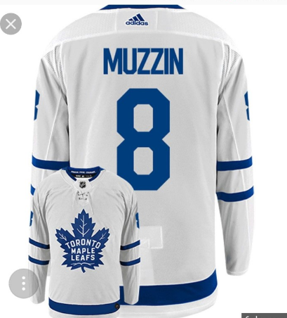 Personalized Maple Leafs #8 Jake Muzzin White Jersey