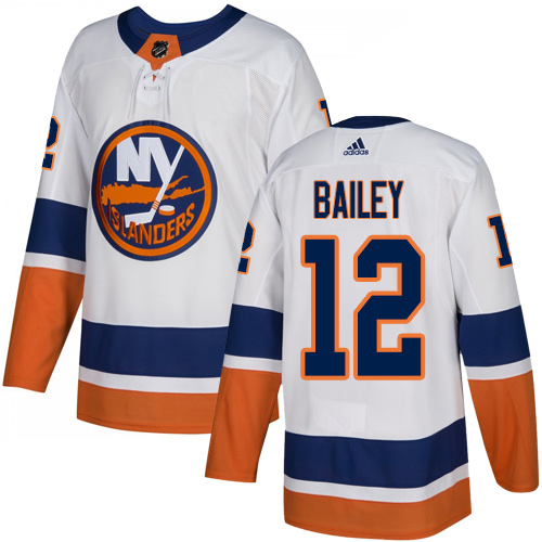 Personalized Islanders #12 Josh Bailey White Road Authentic Stitched Hockey Jersey