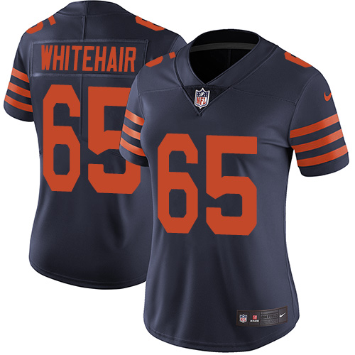 Personalized Bears #65 Cody Whitehair Navy Blue Alternate Women’s Stitched Football Untouchable Limited Jersey