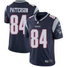 Personalized Patriots #84 Blue limited Jersey