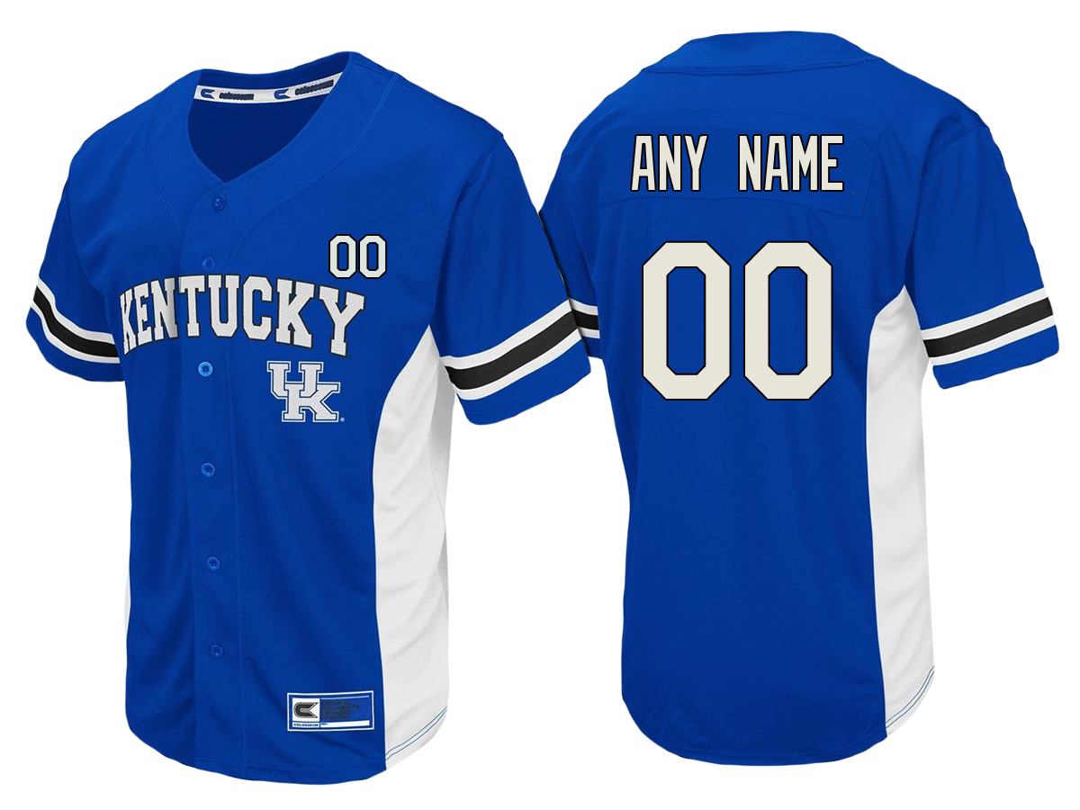 Personalized Custom Kentucky Wildcats College Baseball Jersey