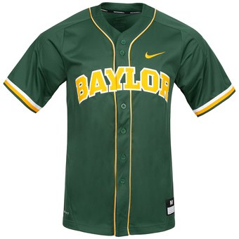 Personalized Custom Baylor Bears Green College Baseball Jersey