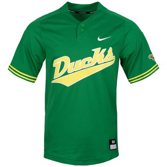 Personalized Custom Oregon Ducks Green College Baseball Jersey
