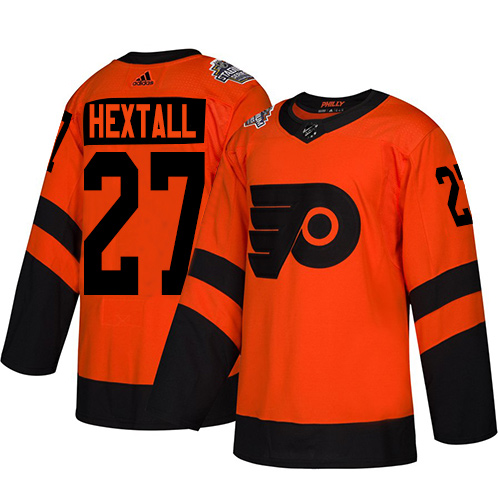 Personalized Women’s Flyers #27 Ron Hextall Orange Authentic 2019 Stadium Series Women’s Stitched Hockey Jersey