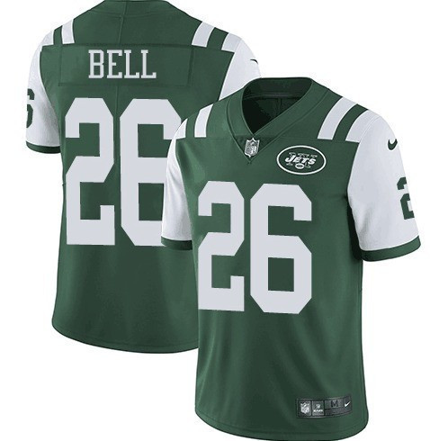 Personalized Jets 26 Le’Veon Bell Green Untouchable Limited Jersey
