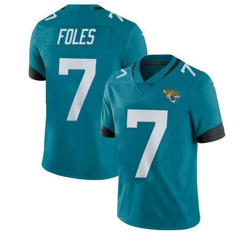 Personalized Jaguars 7 Nick Foles Teal Untouchable Limited Jersey