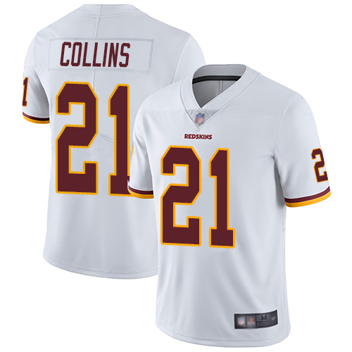 Personalized Redskins #21 Landon Collins White Men’s Stitched Football Untouchable Limited Jersey