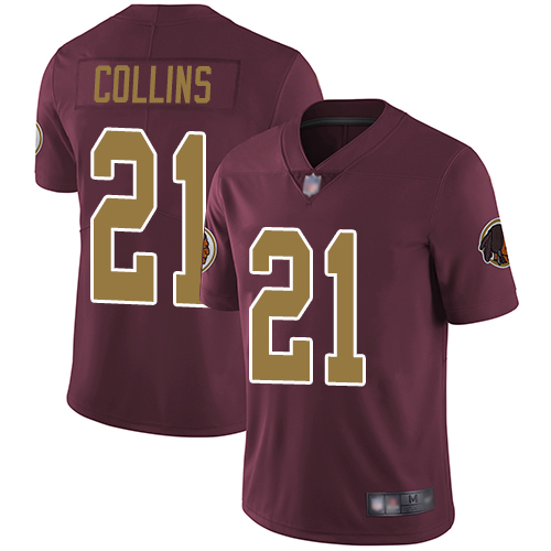 Personalized Redskins #21 Landon Collins Burgundy Red Alternate Men’s Stitched Football Untouchable Limited Jersey