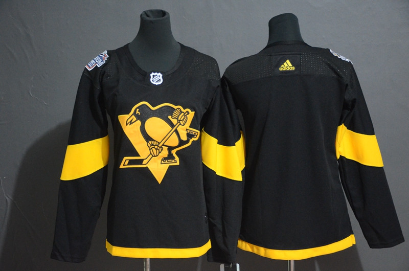 Personalized Women Penguins Blank Women 2019 NHL Stadium Series Jersey