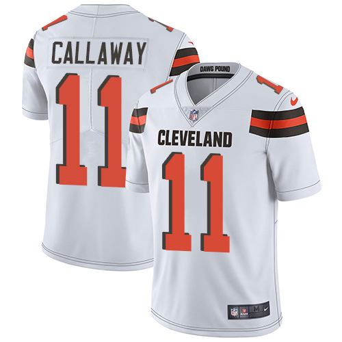 Personalized Browns #11 Antonio Callaway White Youth Stitched Football Untouchable Limited Jersey