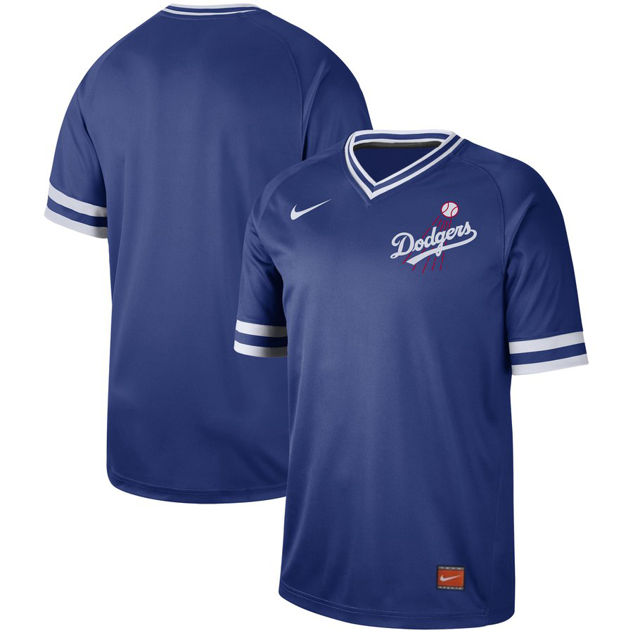 Personalized Dodgers Blank Blue Throwback Jersey