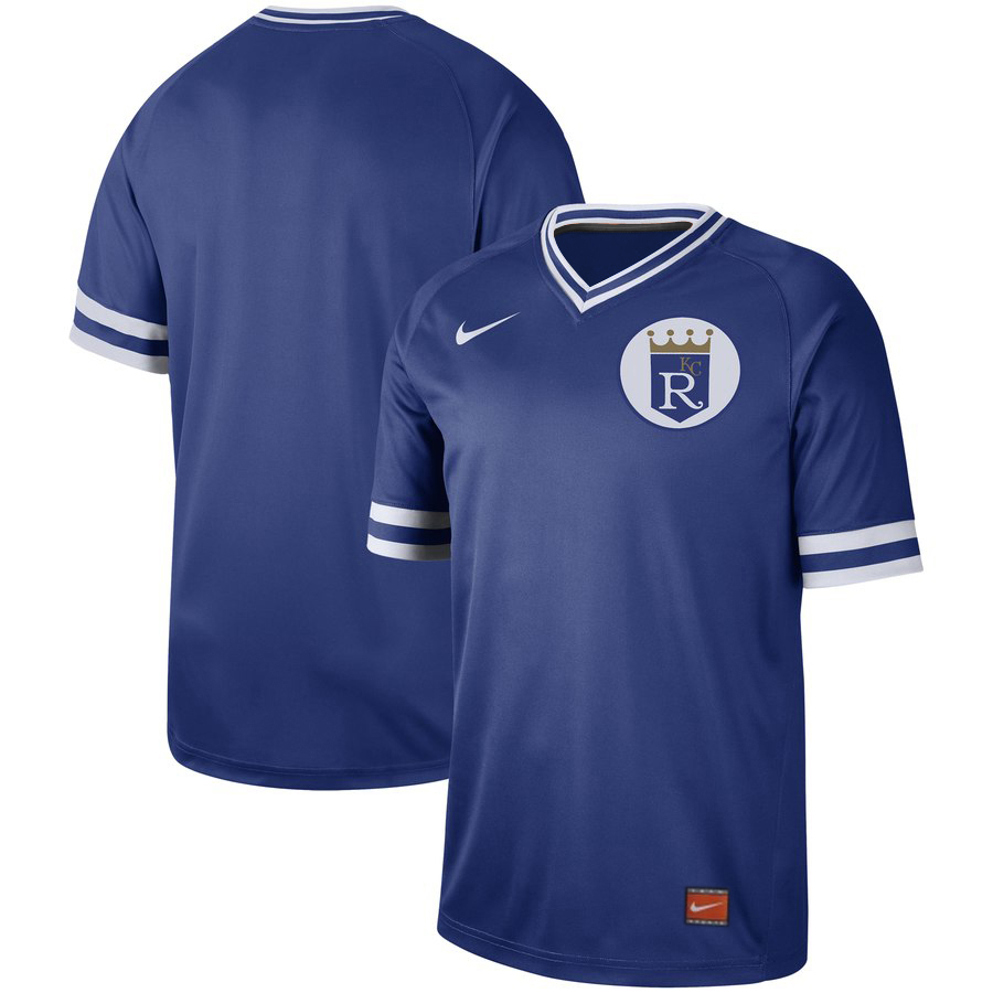Personalized Customized Royals Blue Throwback Jersey