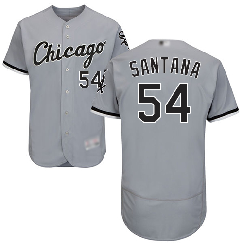 Personalized White Sox #54 Ervin Santana Grey Flexbase Authentic Collection Stitched Baseball Jersey