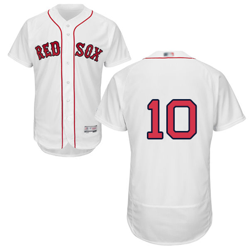 Personalized Red Sox #10 David Price White Flexbase Authentic Collection Stitched Baseball Jersey