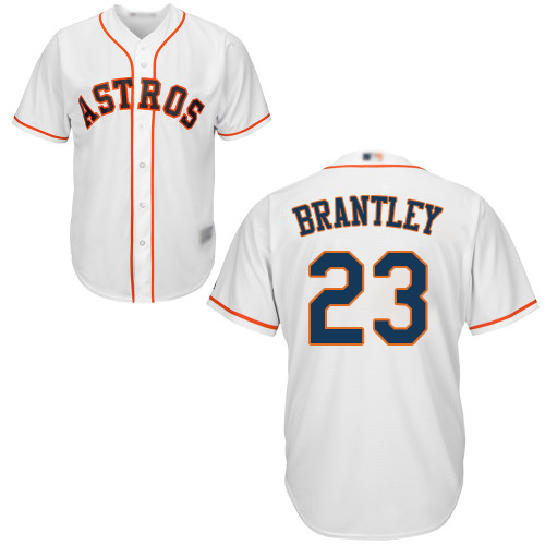 Personalized Astros #23 Michael Brantley White New Cool Base Stitched Baseball Jersey