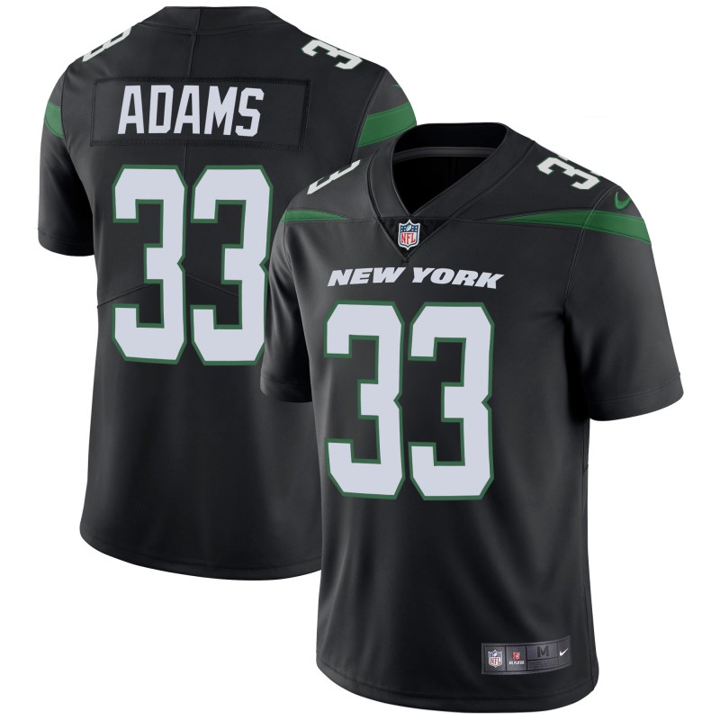 Personalized Jets 33 Jamal Adams Black New 2019 Untouchable Limited Jersey