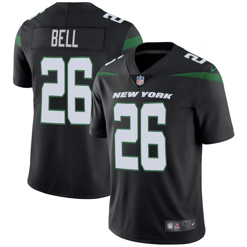 Personalized Jets 26 Le’Veon Bell Black New 2019 Untouchable Limited Jersey
