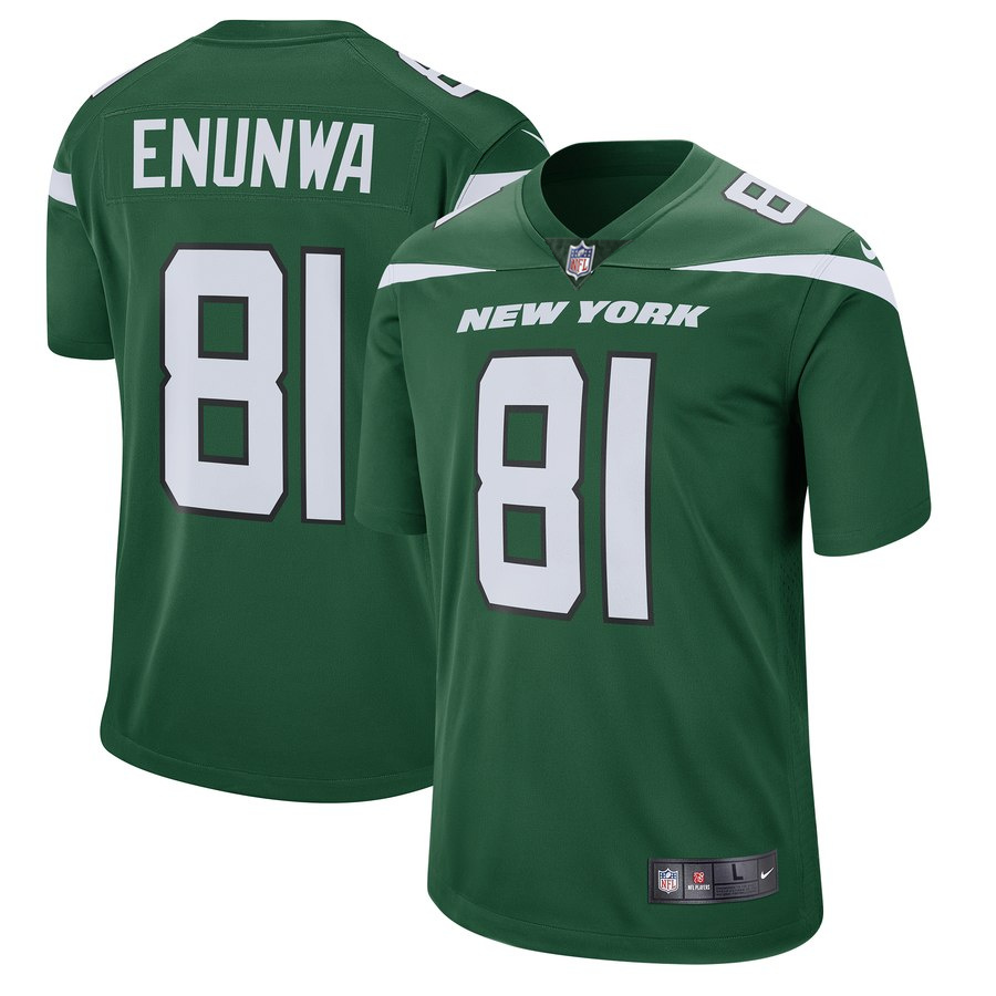 Personalized Jets 81 Quincy Enunwa Green New 2019 Untouchable Limited Jersey