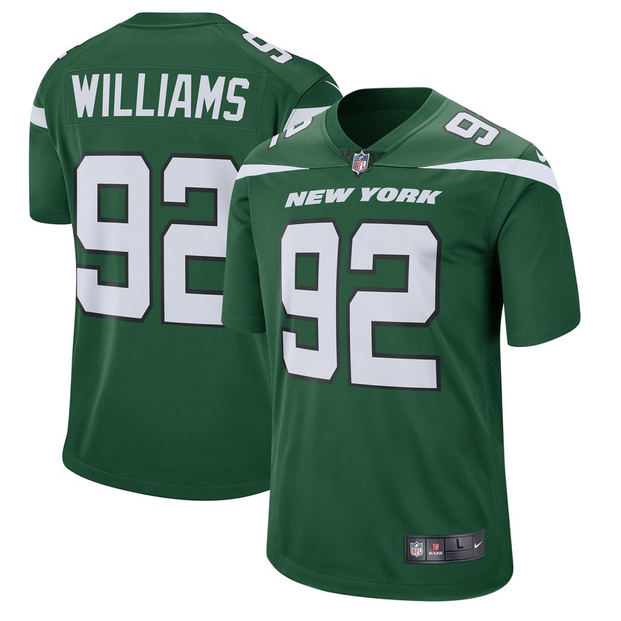 Personalized Jets 92 Leonard Williams Green New 2019 Untouchable Limited Jersey