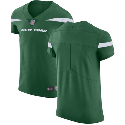 Personalized Jets Blank Green Team Color Men’s Stitched Football Untouchable Elite Jersey