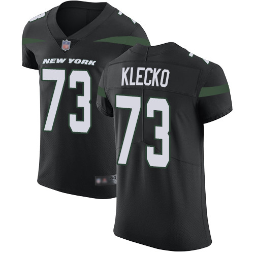 Personalized Jets #73 Joe Klecko Black Alternate Men’s Stitched Football Untouchable Elite Jersey