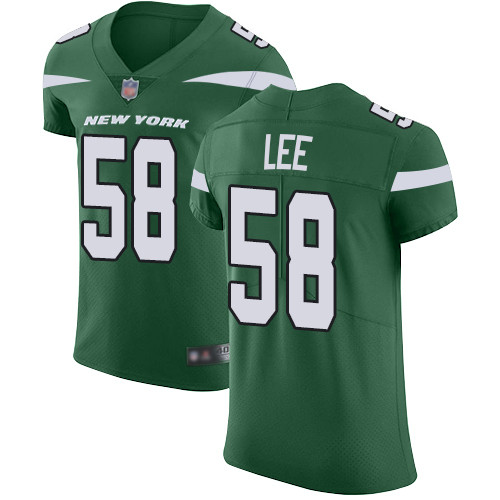 Personalized Jets #58 Darron Lee Green Team Color Men’s Stitched Football Untouchable Elite Jersey