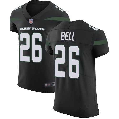 Personalized Jets #26 Le’Veon Bell Black Alternate Men’s Stitched Football Untouchable Elite Jersey