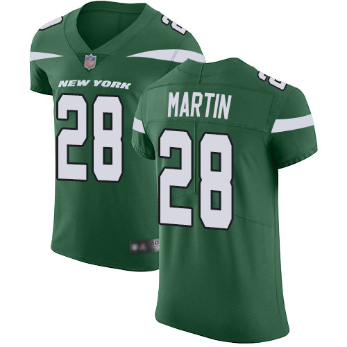 Personalized Jets #28 Curtis Martin Green Team Color Men’s Stitched Football Untouchable Elite Jersey